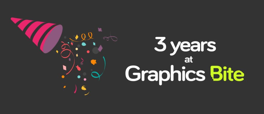 Celebrating 3 Years Of Graphics Bite