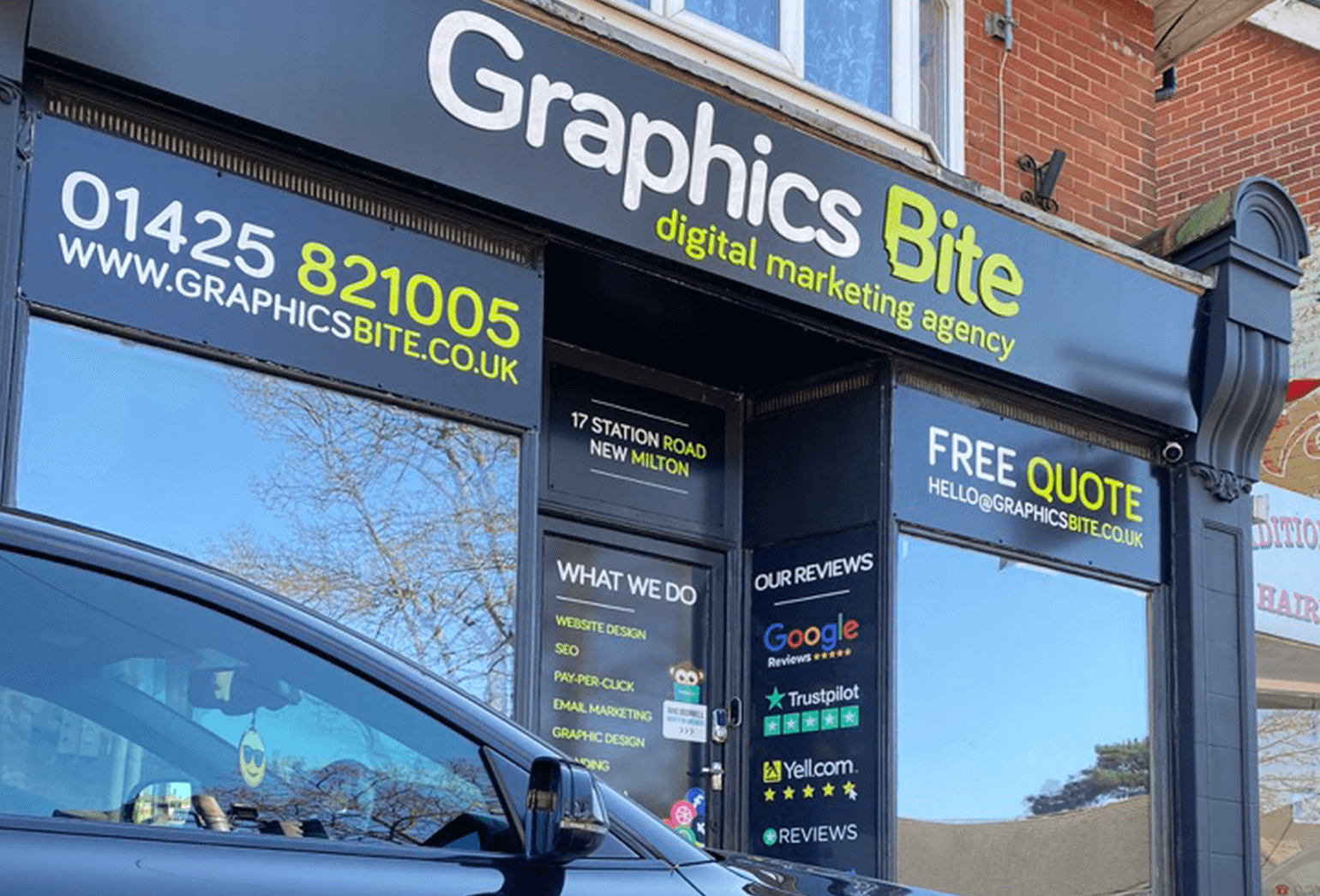 Graphics Bite Digital Marketing Agency New Milton & Bournemouth